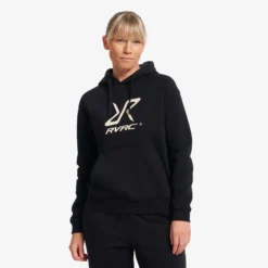RVRC Hoodie Damen Black/Oatmeal