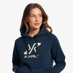 RVRC Hoodie Damen Deep Navy