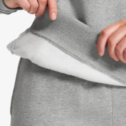 RVRC Hoodie Damen Grey Melange/Oatmeal