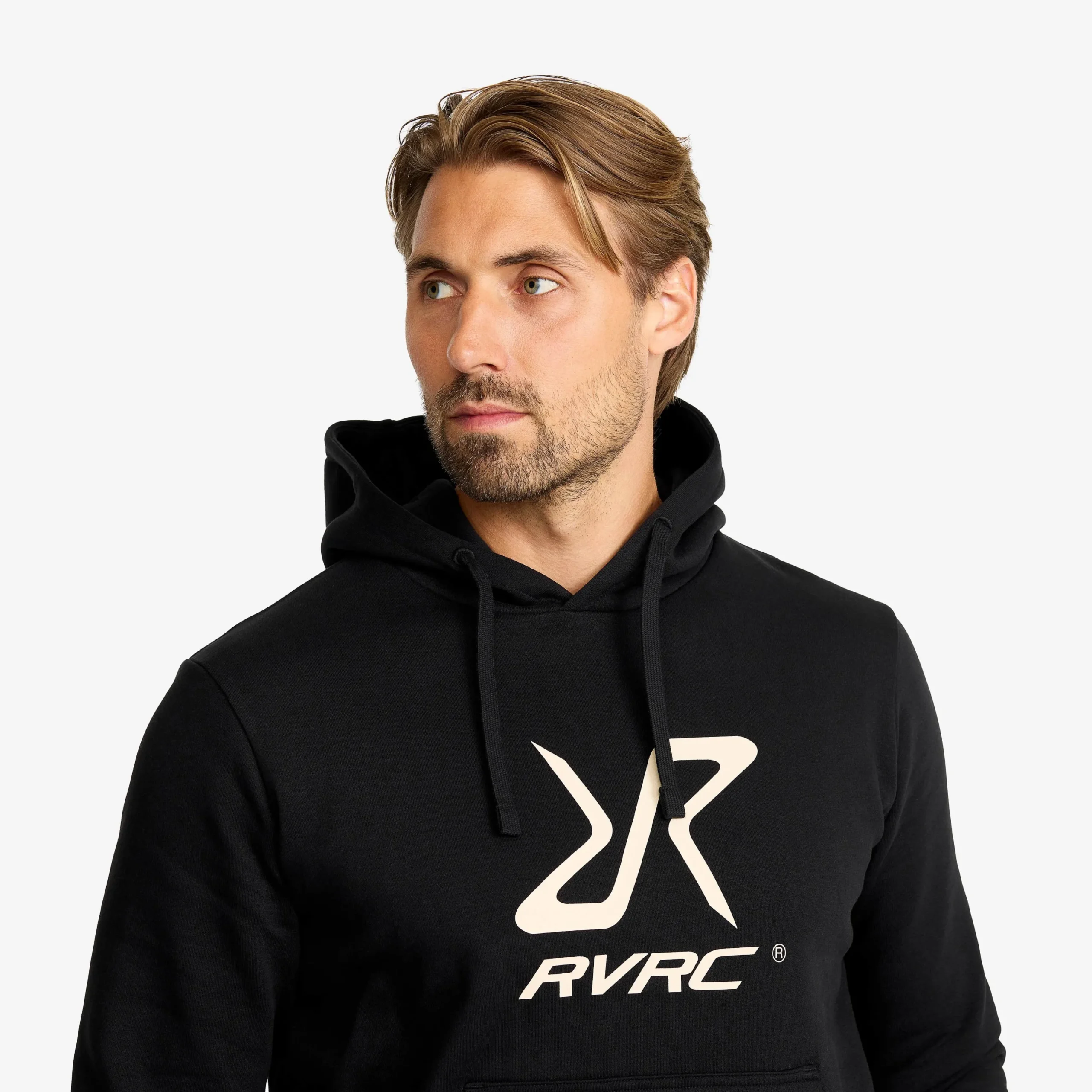 RVRC Hoodie Herren Black/Oatmeal