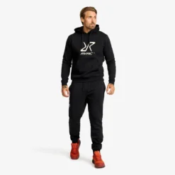 RVRC Hoodie Herren Black/Oatmeal