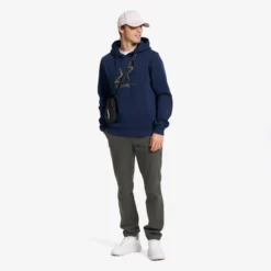 RVRC Hoodie Herren Deep Navy/Grape Leaf