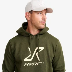 RVRC Hoodie Herren Forest Night/Oatmeal