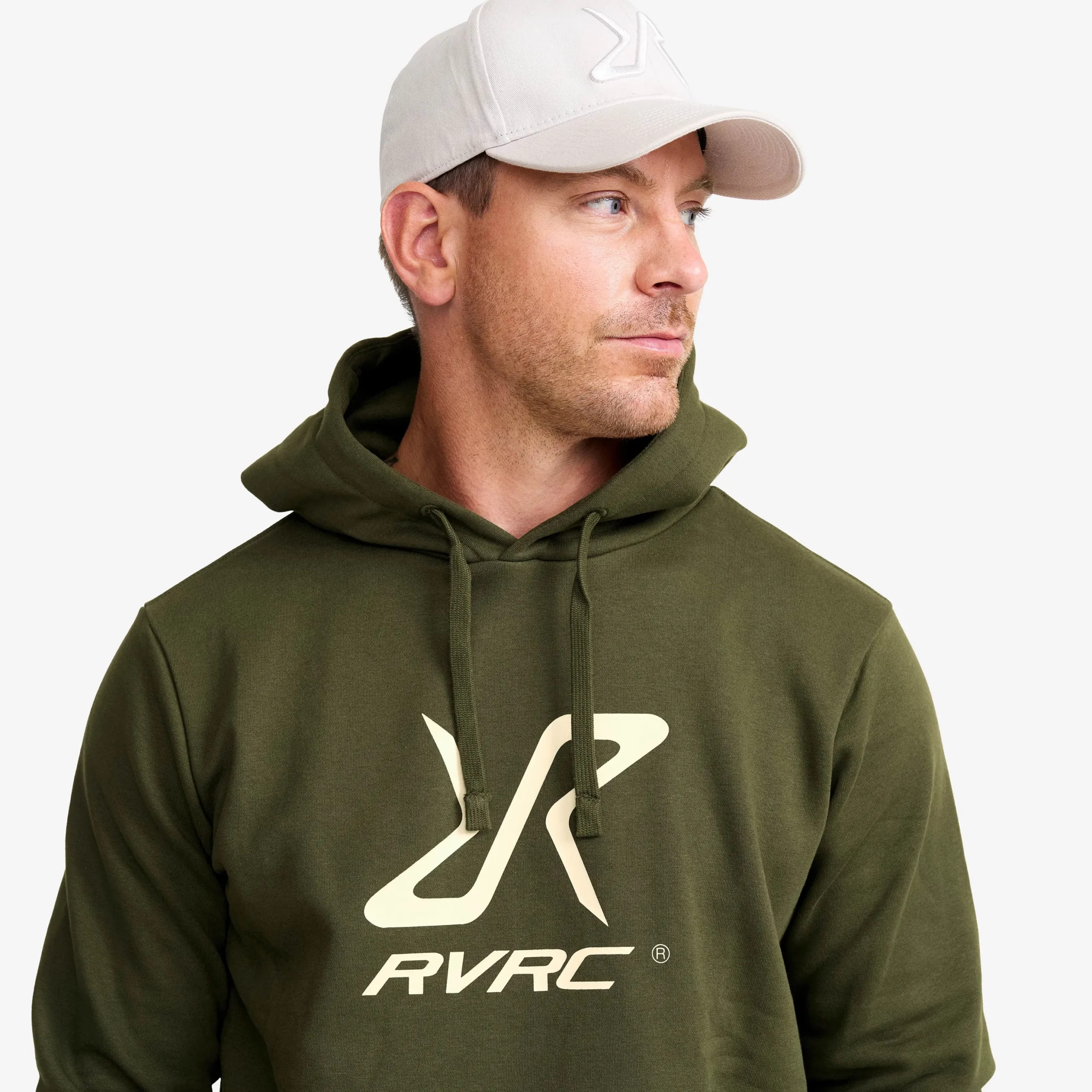 RVRC Hoodie Herren Forest Night/Oatmeal