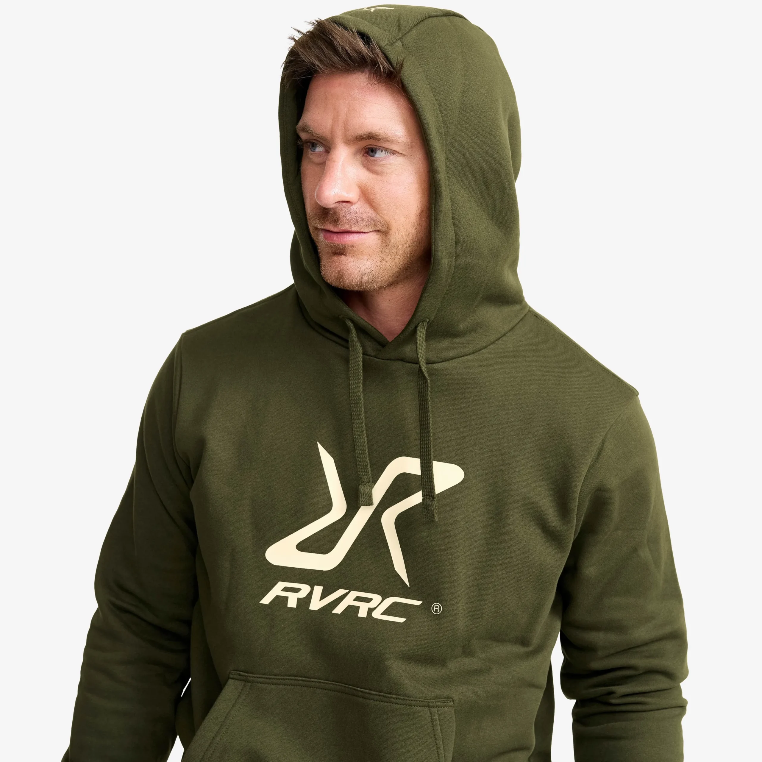 RVRC Hoodie Herren Forest Night/Oatmeal