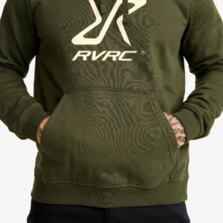 RVRC Hoodie Herren Forest Night/Oatmeal