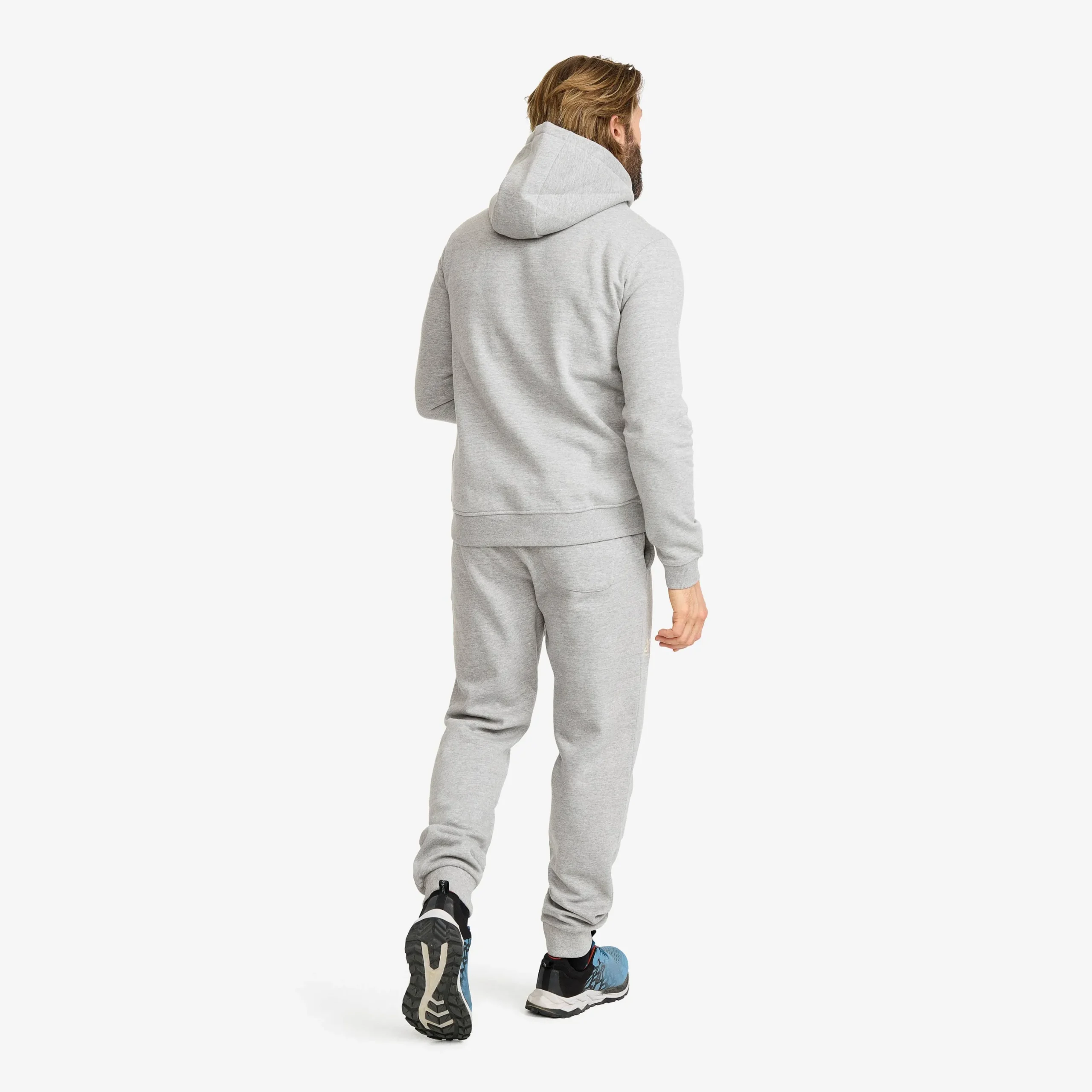 RVRC Hoodie Herren Grey Melange/Oatmeal