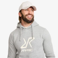 RVRC Hoodie Herren Grey Melange/Oatmeal