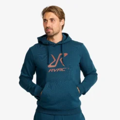 RVRC Hoodie Herren Moonlit Ocean/Smoked Paprika