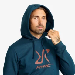 RVRC Hoodie Herren Moonlit Ocean/Smoked Paprika