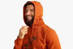 RVRC Hoodie Herren Terracotta Brown/Forest Night