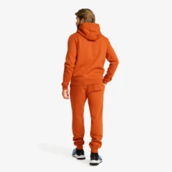 RVRC Hoodie Herren Terracotta Brown/Forest Night