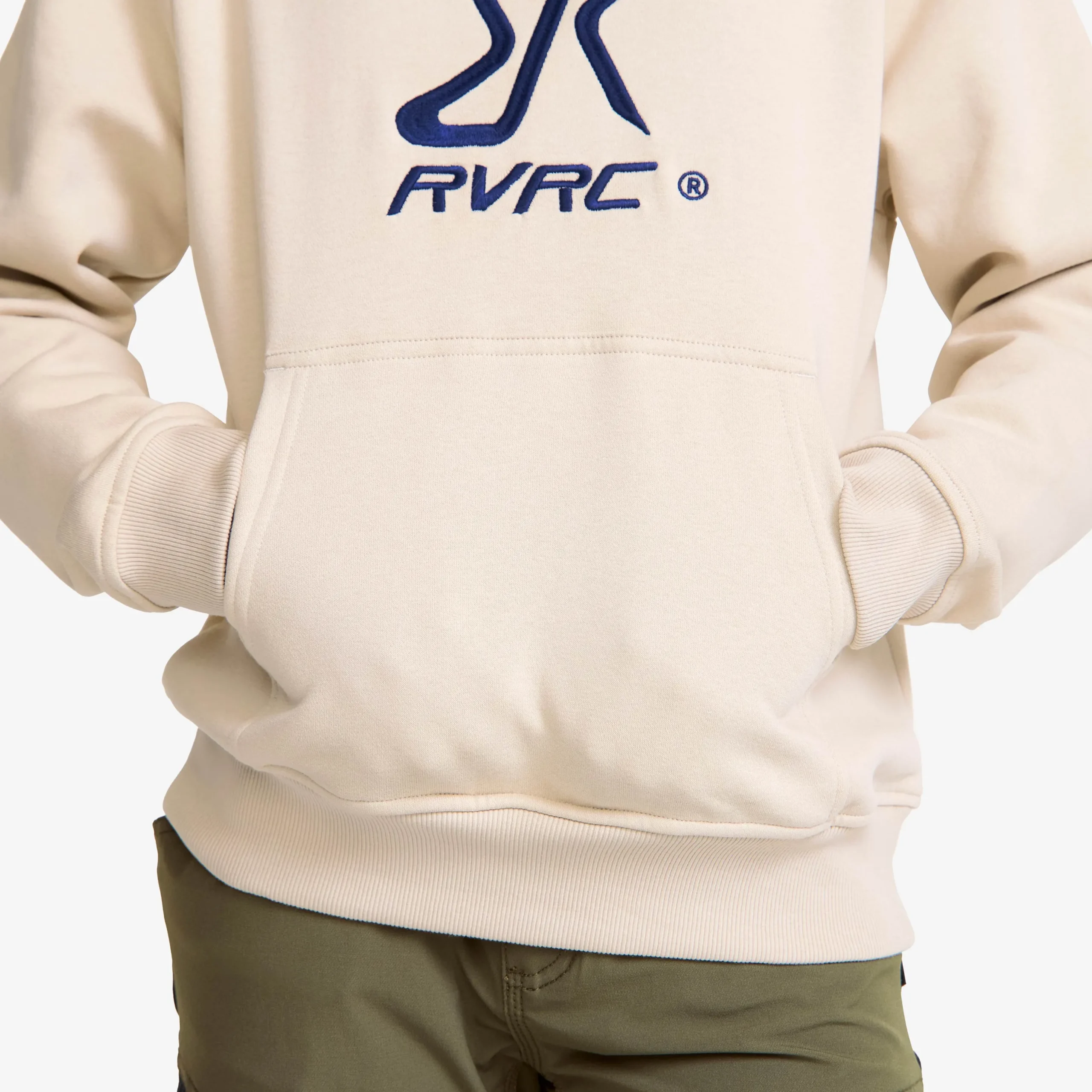 RVRC Hoodie Teens Oatmeal/Navy