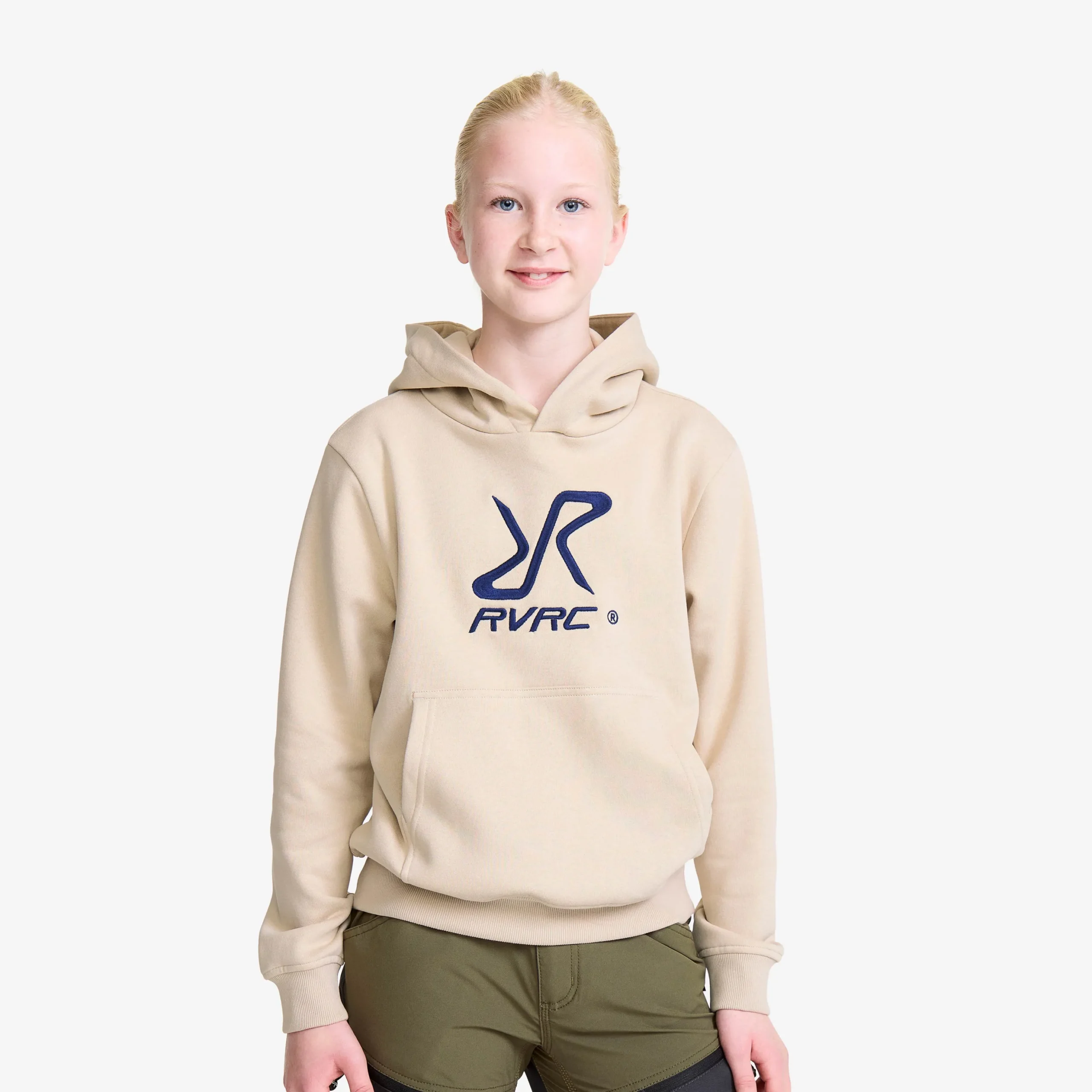 RVRC Hoodie Teens Oatmeal/Navy