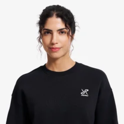 RVRC Oversized Sweatshirt Damen Black