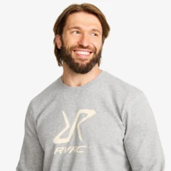 RVRC Sweatshirt Herren Grey Melange