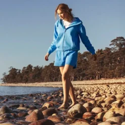 RVRC Sweat Shorts Damen Alaskan Blue