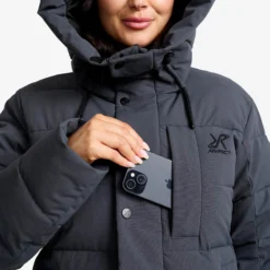 Scenic Insulated Long Parka Damen India Ink