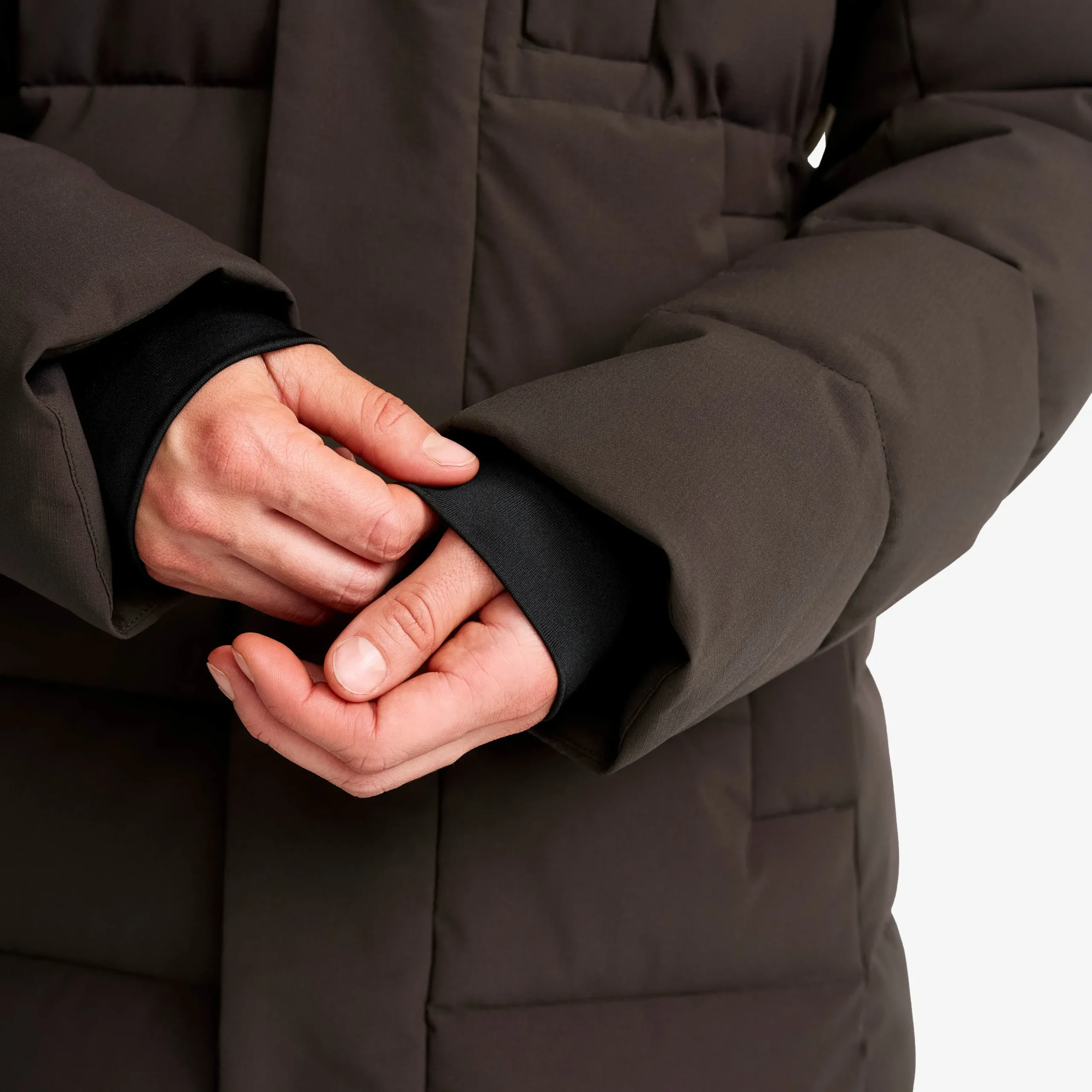 Scenic Insulated Long Parka Damen Espresso