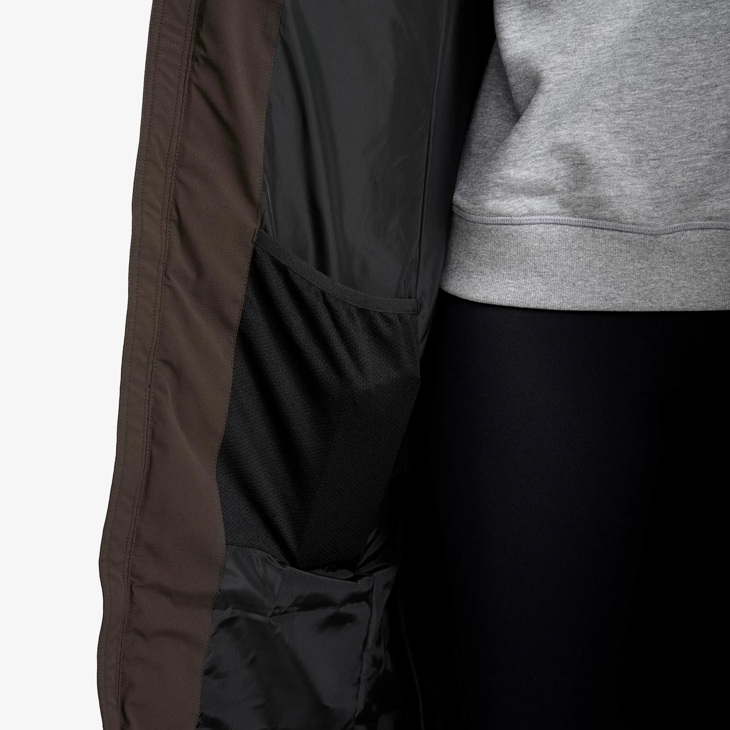 Scenic Insulated Long Parka Damen Espresso