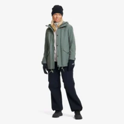Shalloon Jacket Damen Balsam Green