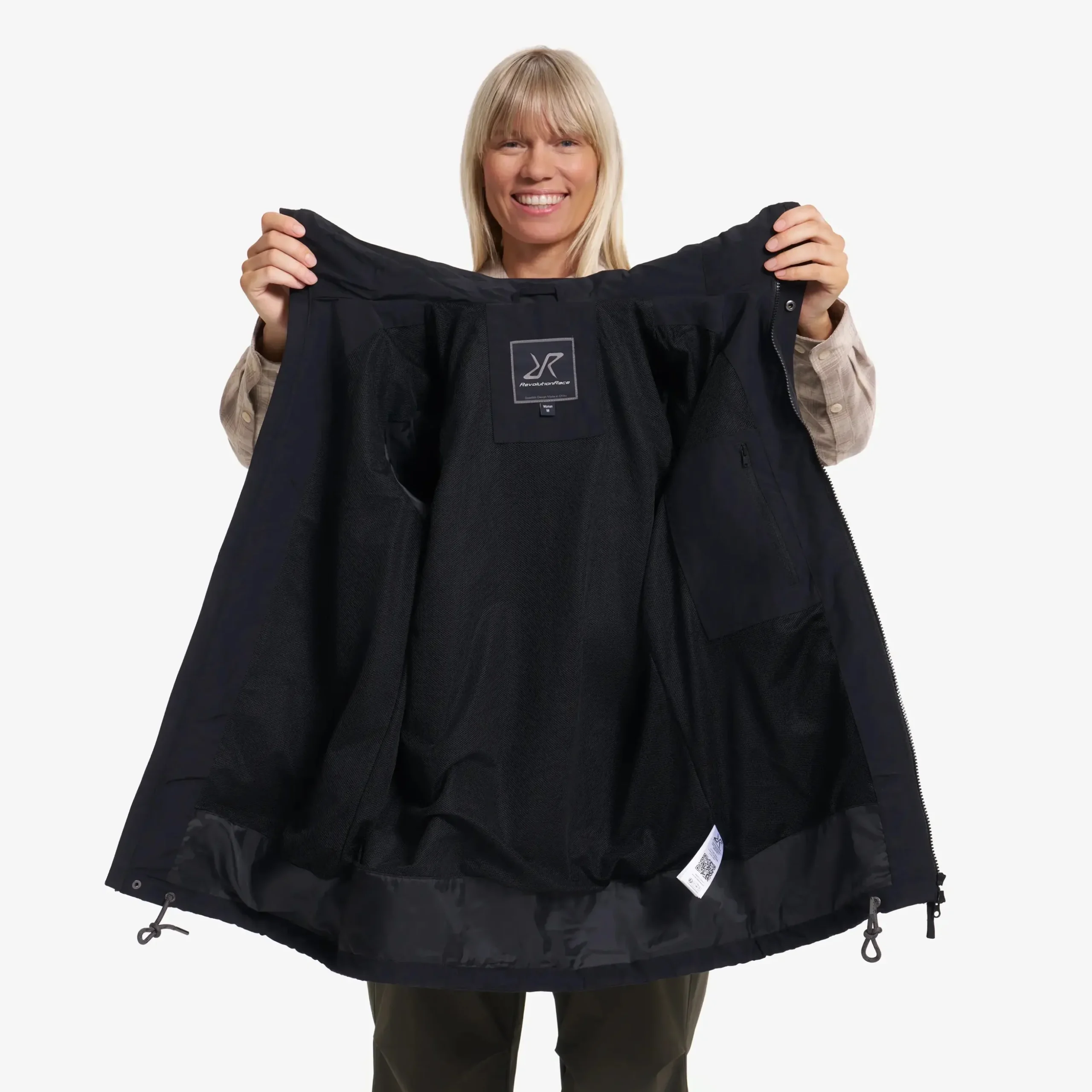 Shalloon Jacket Damen Black