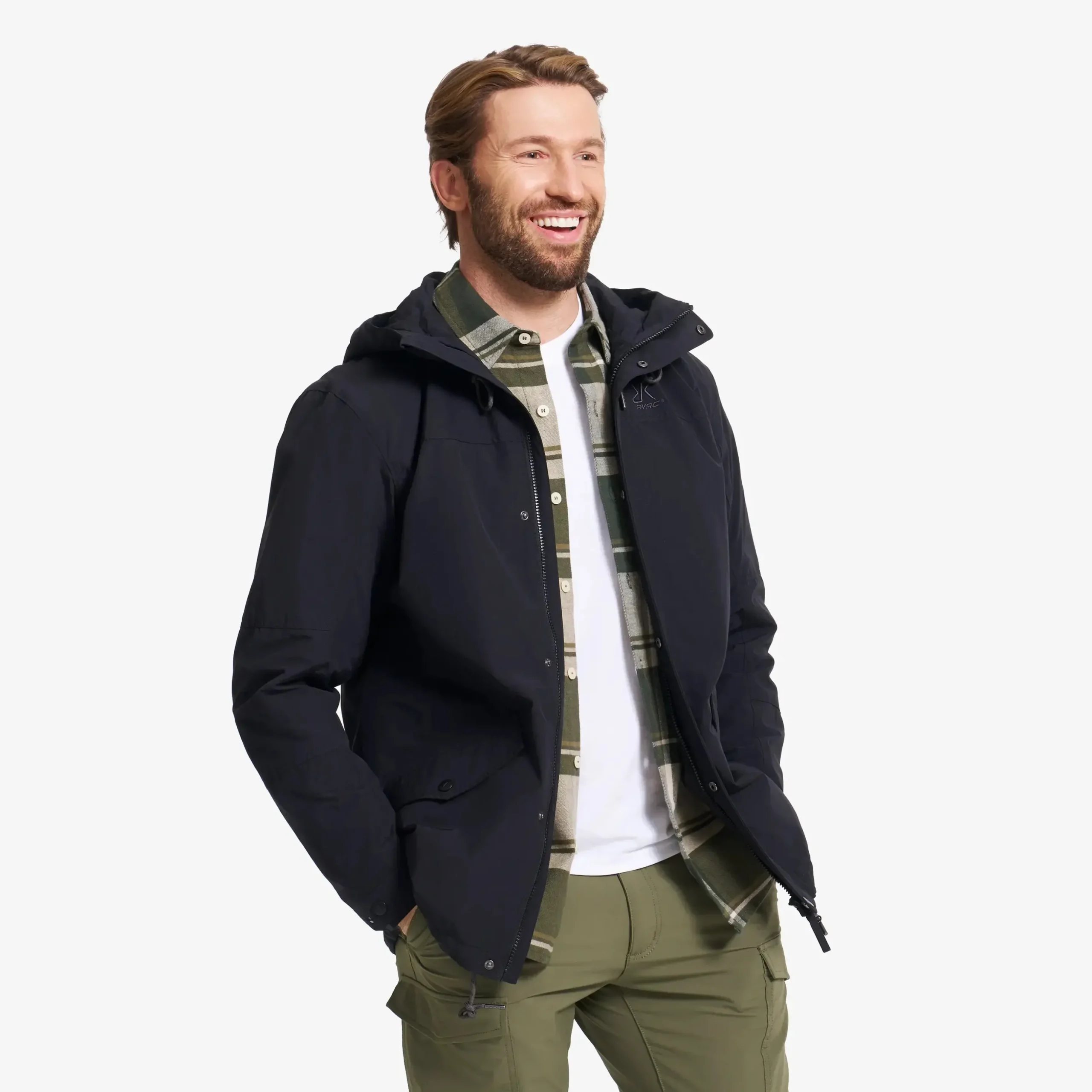 Shalloon Jacket Herren Black