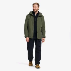 Shalloon Jacket Herren Forest Night