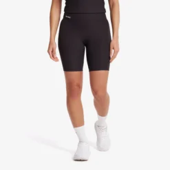 Shape Ribbed Biker Shorts Damen Espresso