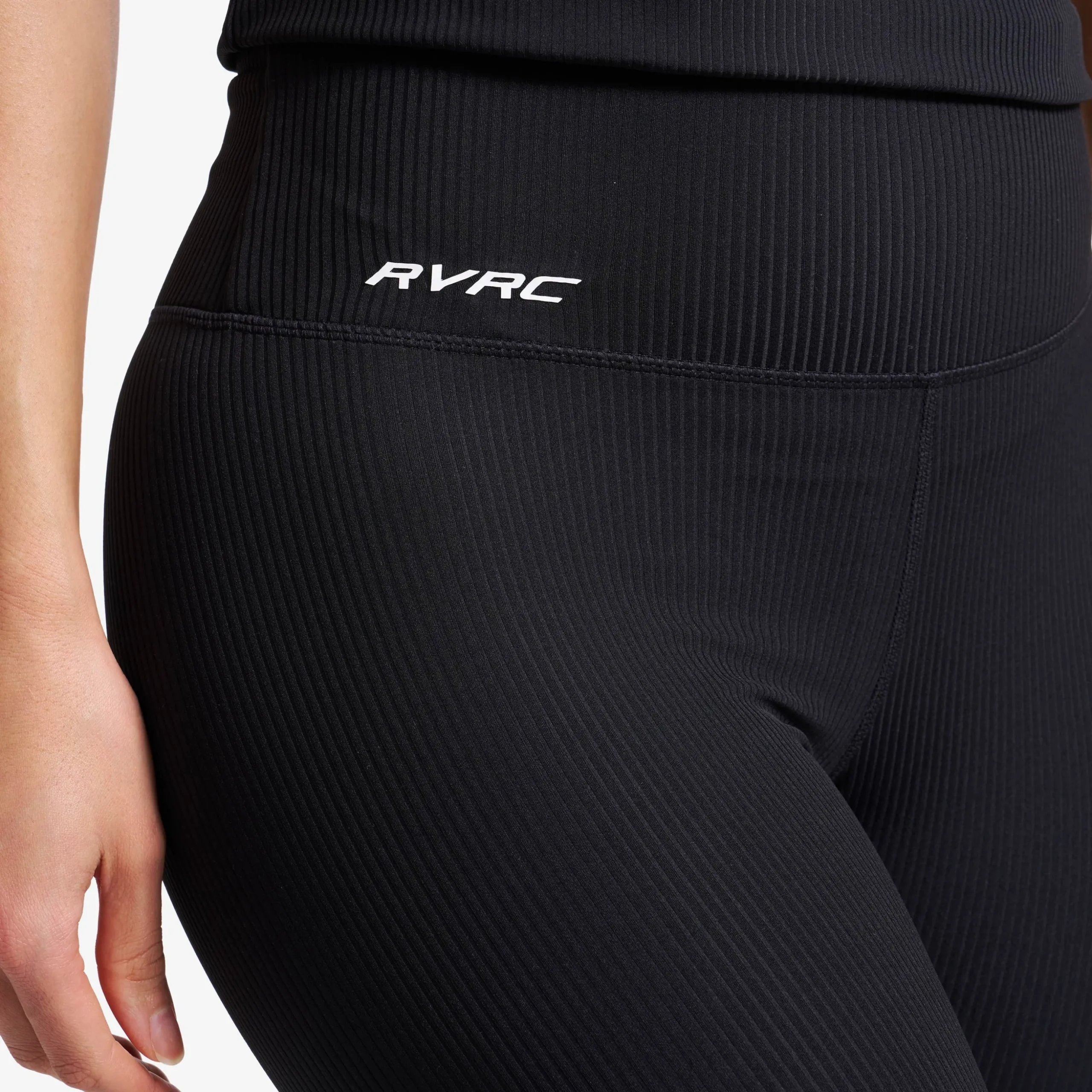 Shape Ribbed Biker Shorts Damen Black