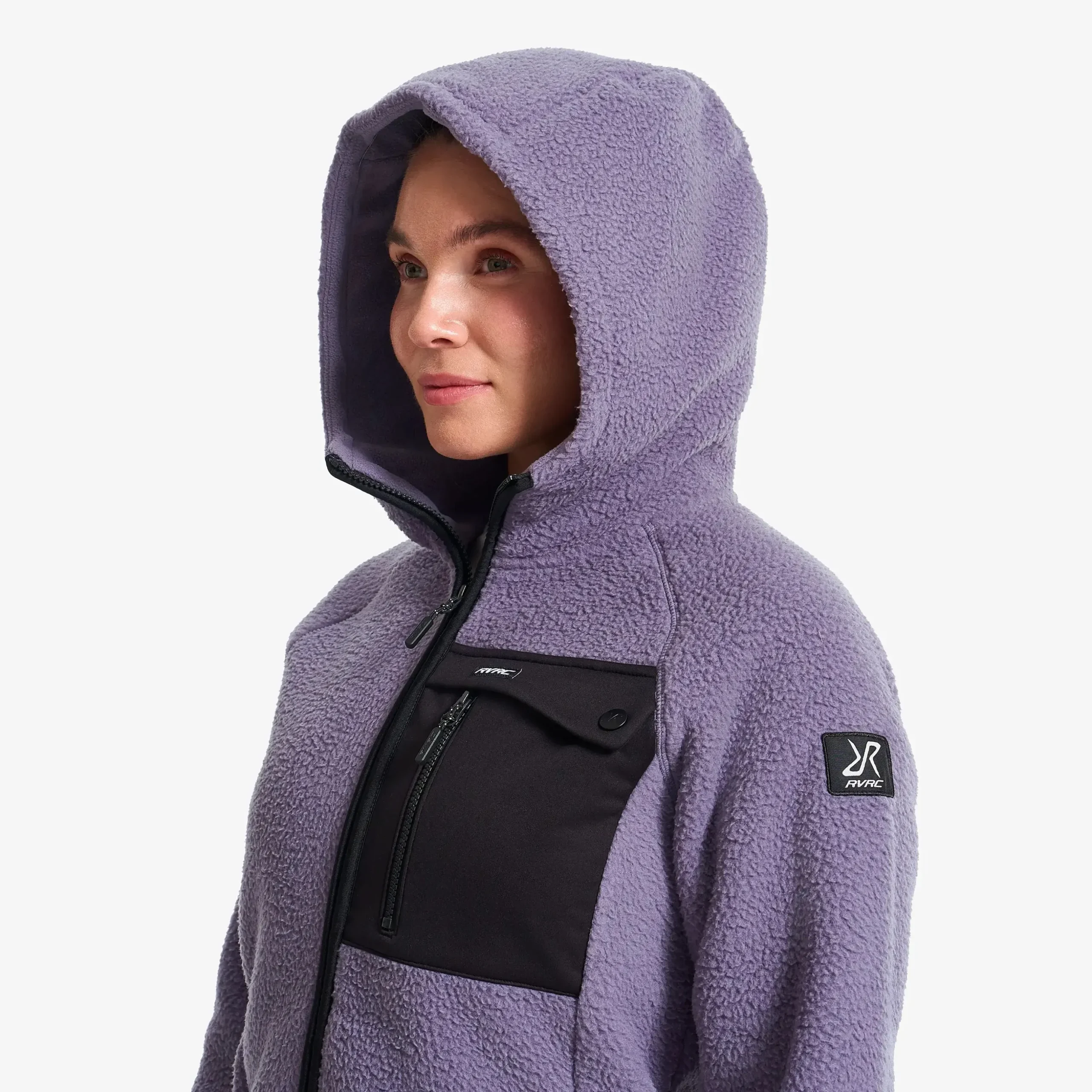 Sherpa Hoodie Damen Cadet