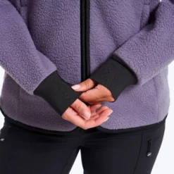 Sherpa Hoodie Damen Cadet
