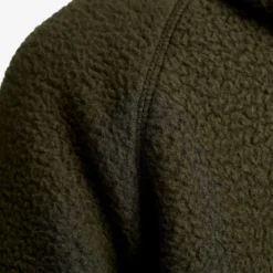 Sherpa Hoodie Damen Forest Night