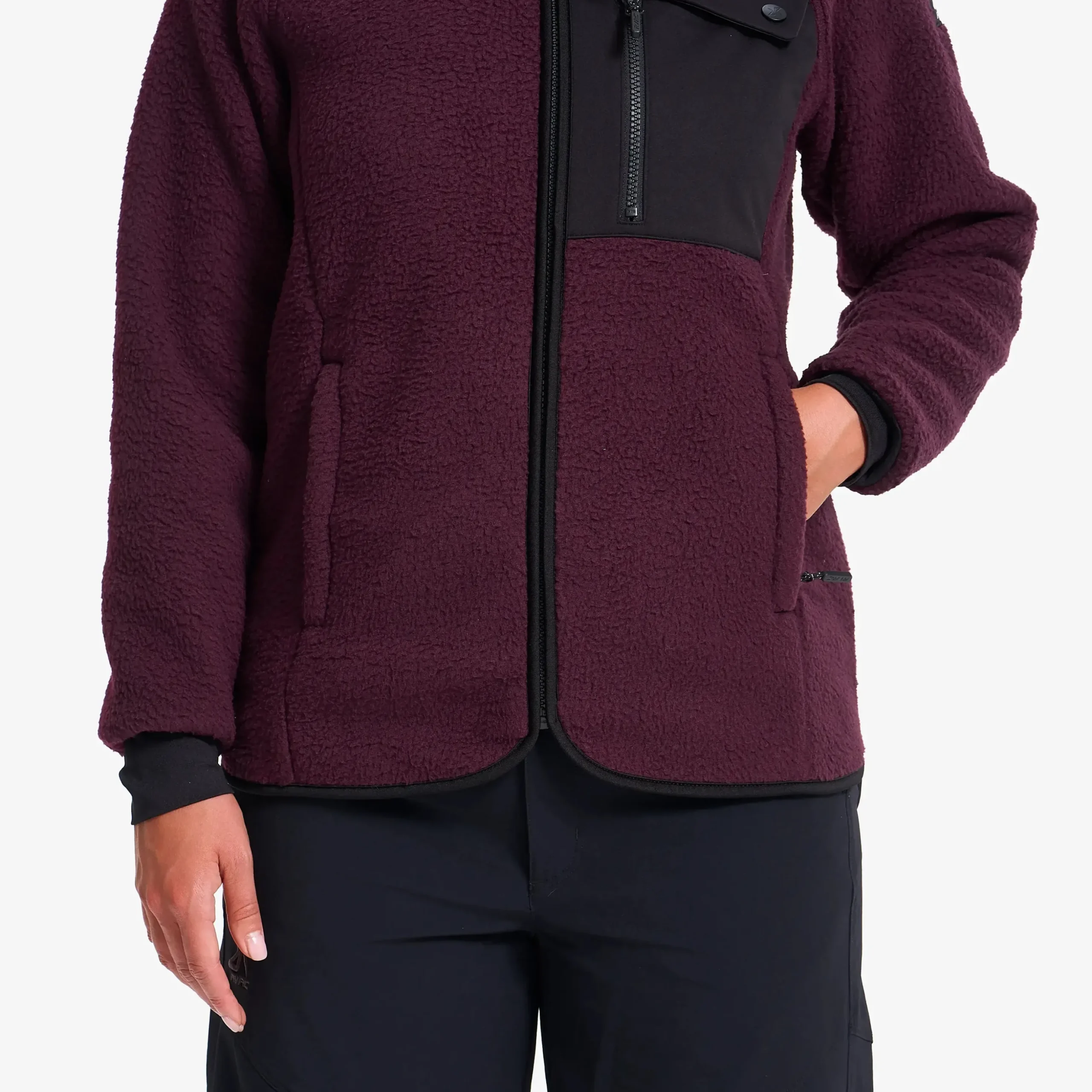 Sherpa Hoodie Damen Winetasting