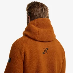 Sherpa Hoodie Herren Caramel Café