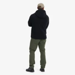 Sherpa Light Hooded Fleece Herren Black
