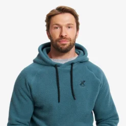 Sherpa Light Hooded Fleece Herren Orion Blue