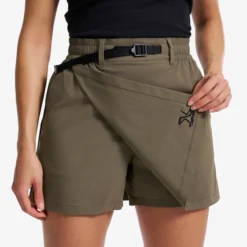 Sierra Hiking Skirt Damen Light Moss Gray