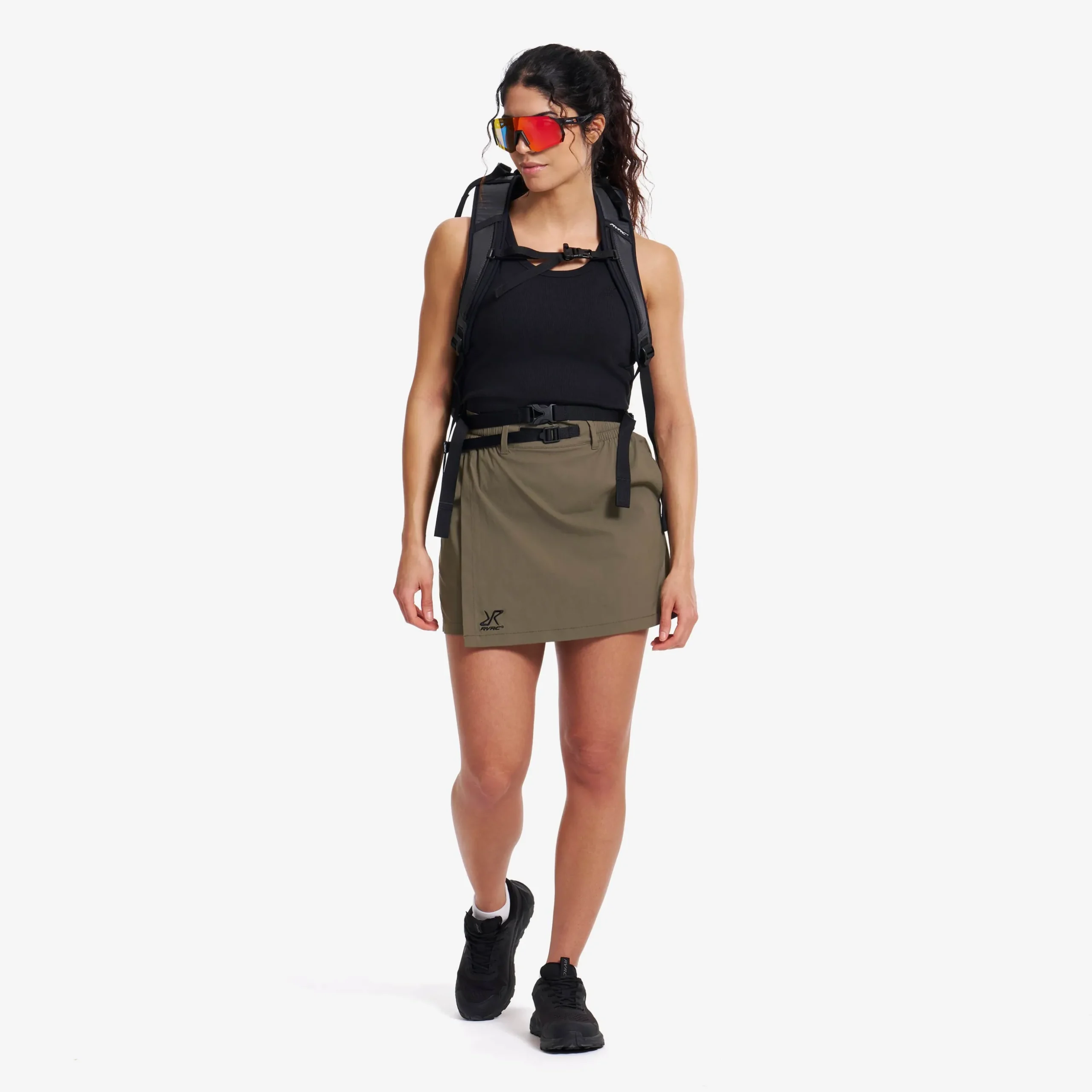 Sierra Hiking Skirt Damen Light Moss Gray