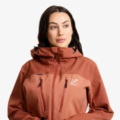 Silence Proshell 3L Jacket Damen Cedar Wood/Pink Mahogany
