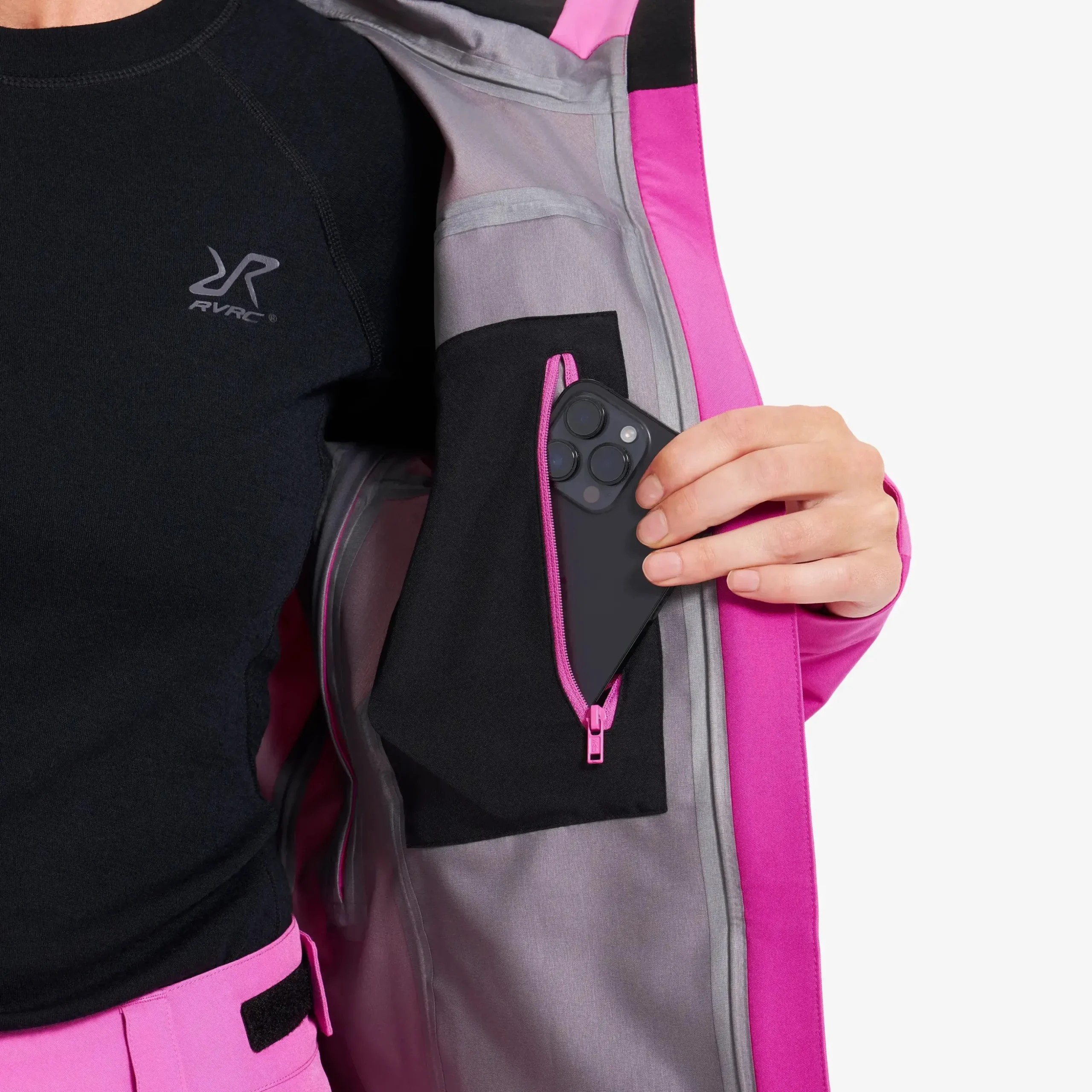 Silence Proshell 3L Jacket Damen Phlox Pink