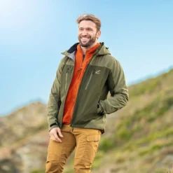 Silence Proshell 3L Jacket Herren Kalamata/Forest Night