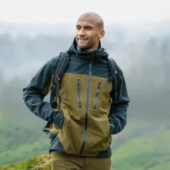 Silence Proshell 3L Jacket Herren Dark Olive/Moonless Night