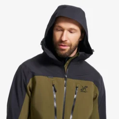 Silence Proshell 3L Jacket Herren Dark Olive/Moonless Night
