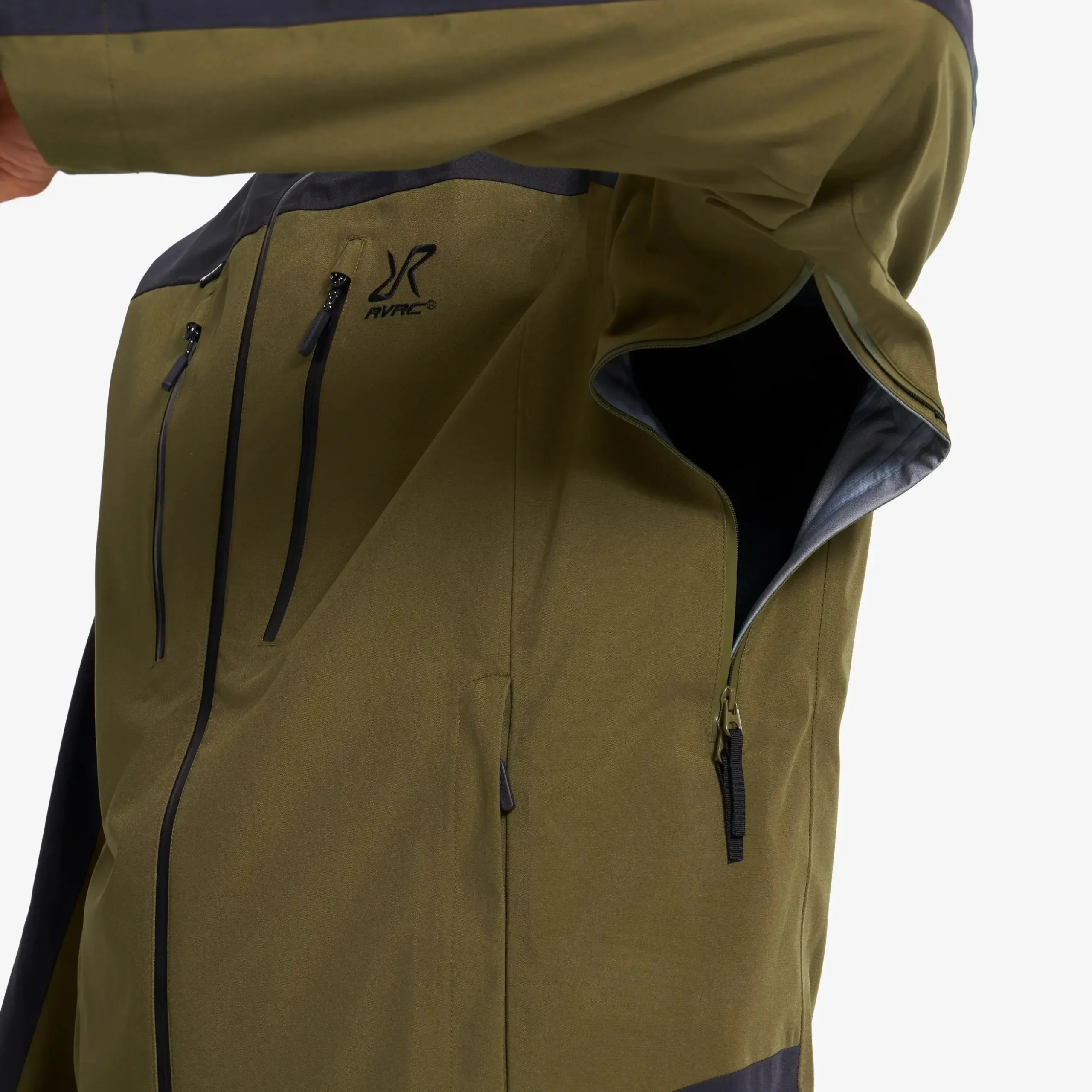 Silence Proshell 3L Jacket Herren Dark Olive/Moonless Night