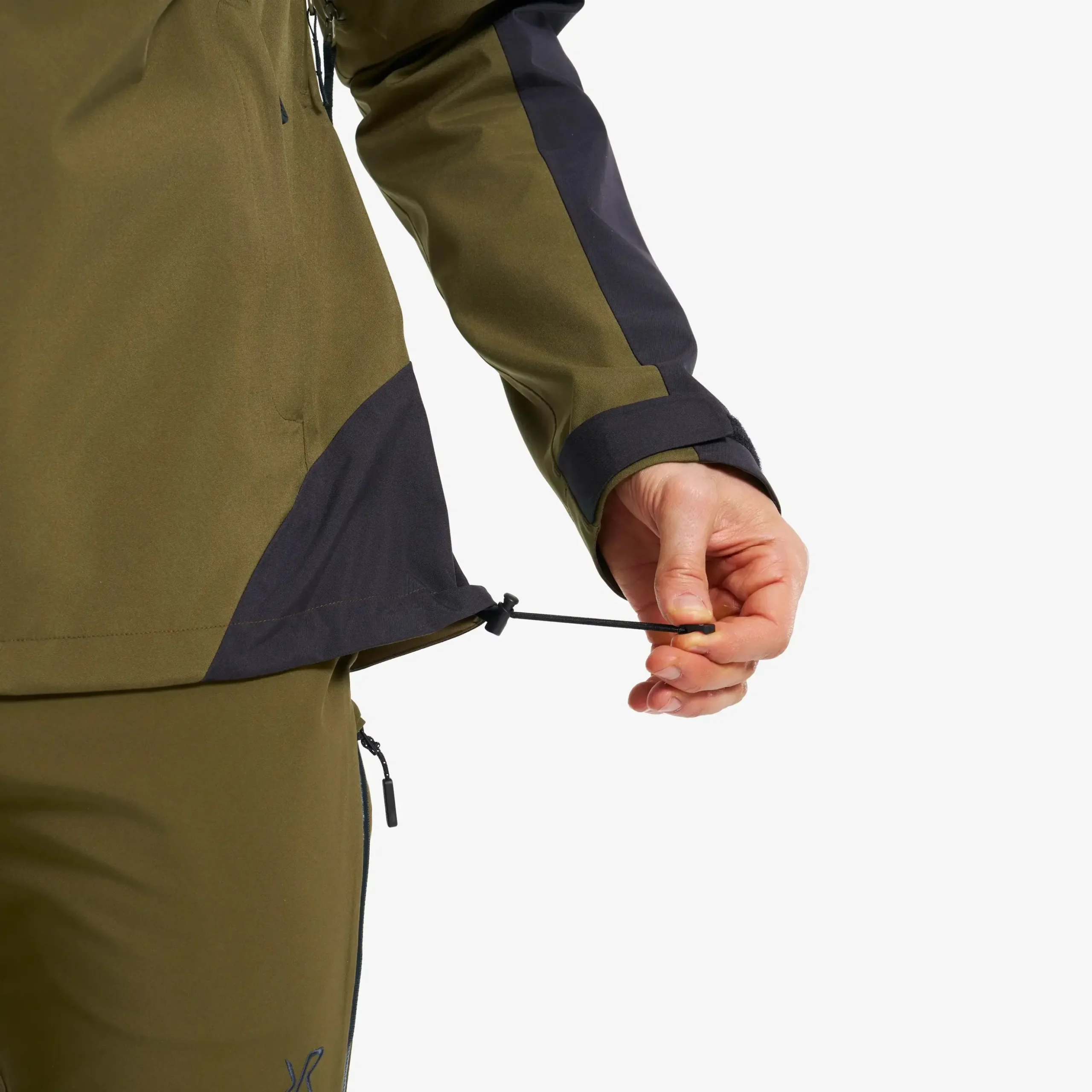 Silence Proshell 3L Jacket Herren Dark Olive/Moonless Night