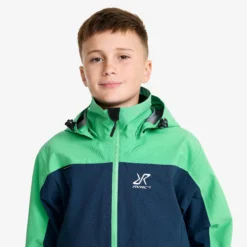 Silence Proshell 3L Jacket Teens Green Spruce/Moonlit Ocean