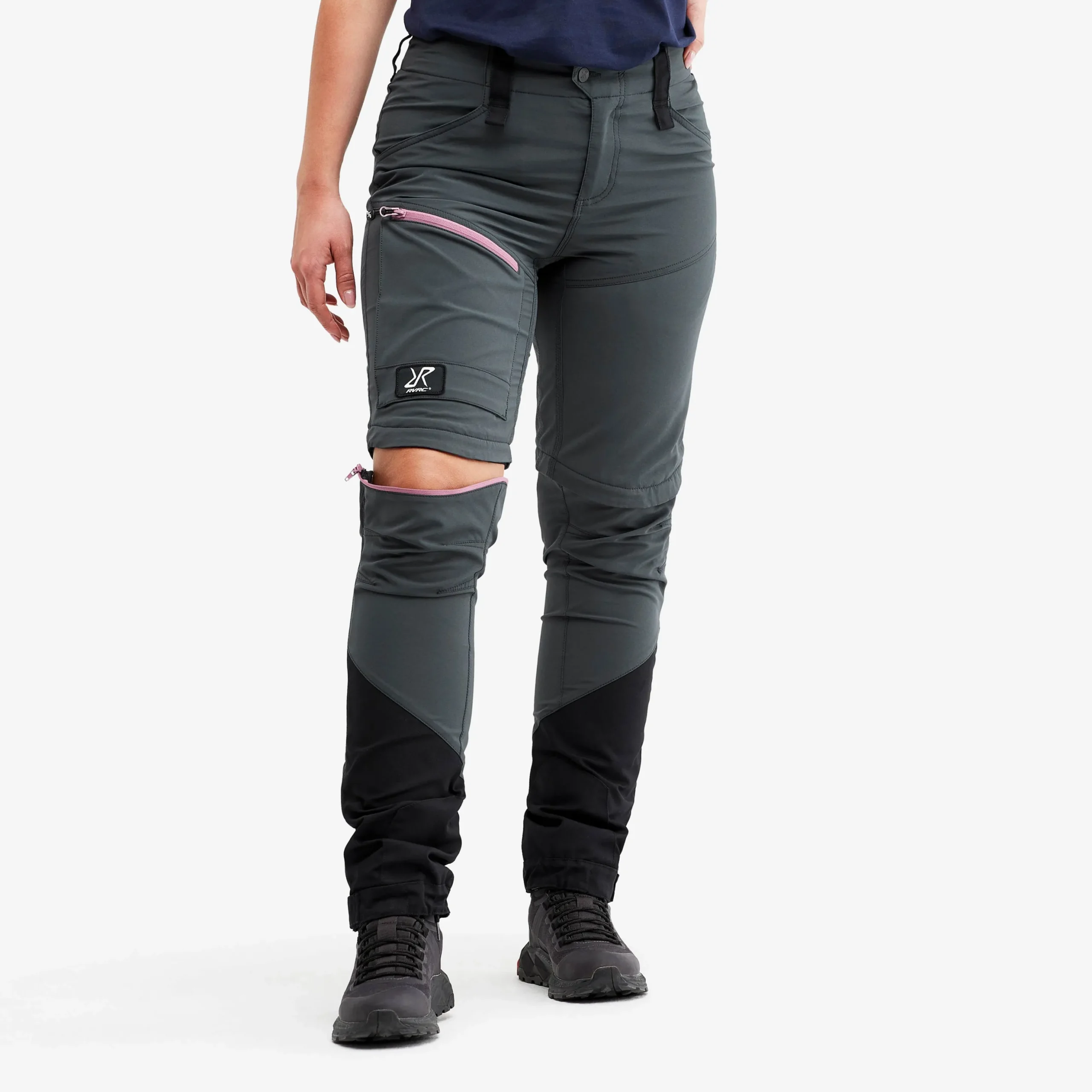 Silence T-zip Pants Damen Forest Night/Oatmeal