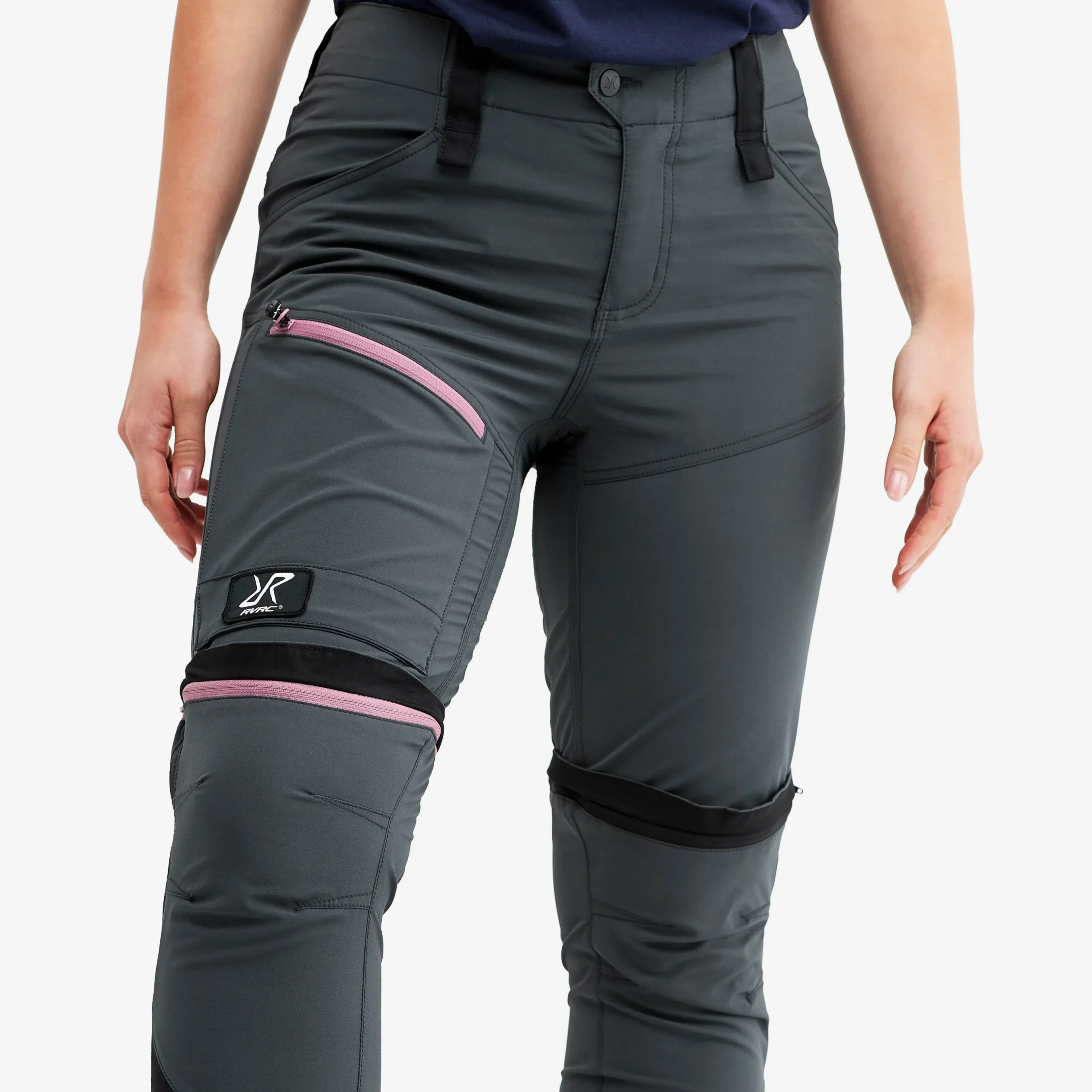 Silence T-zip Pants Damen Forest Night/Oatmeal