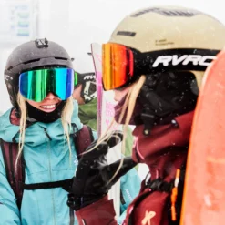 Slope Ski Goggles Red/Yellow Mirror